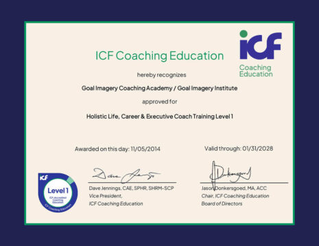 ICF Level 1 Certificate